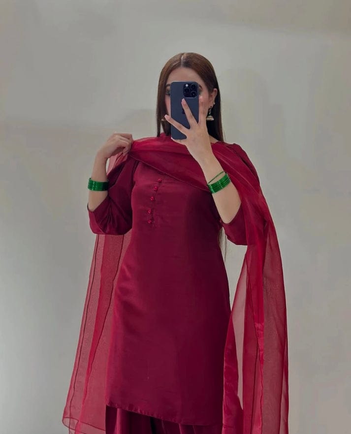 3pc Farshi Shalwar Set