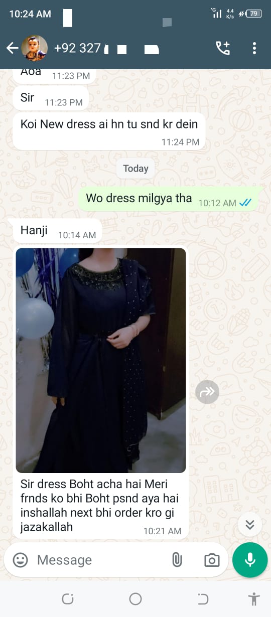 3pcs Beautiful Maxi with Extra Layers (Kali) and Handwork