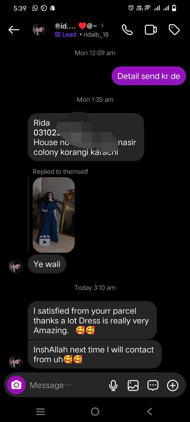 3pcs Beautiful Maxi with Extra Layers (Kali) and Handwork