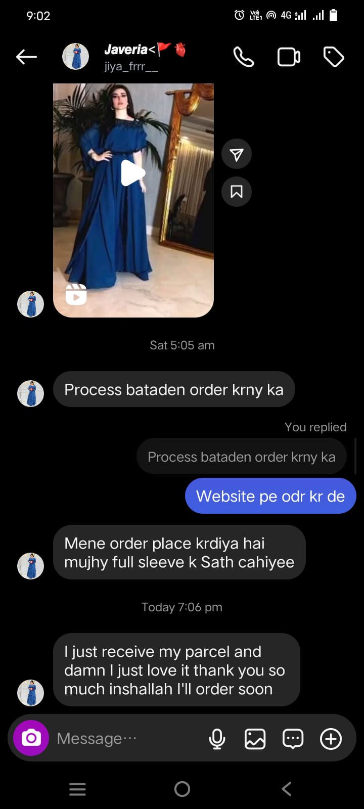 3pcs Beautiful Maxi with Extra Layers (Kali) and Handwork