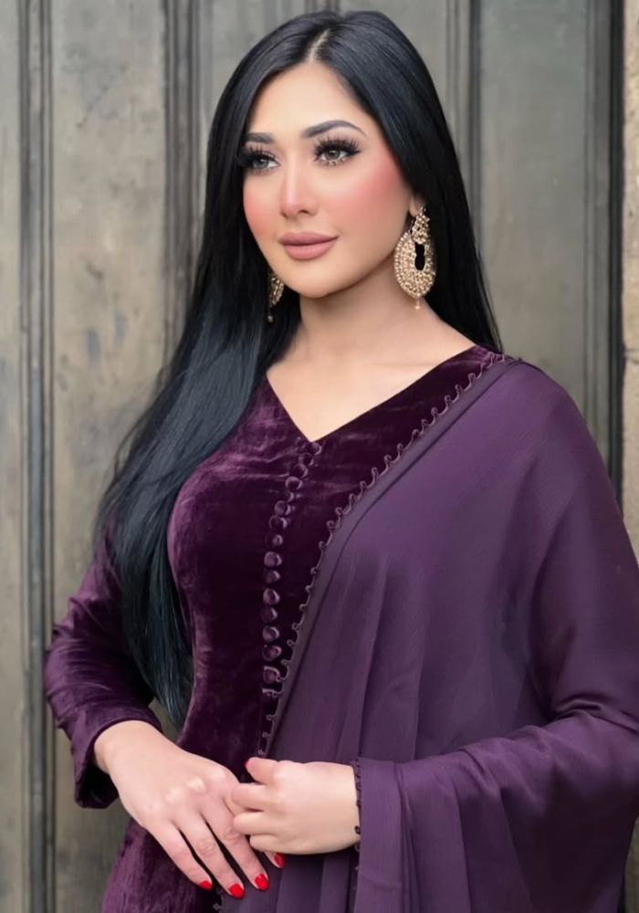 RADIANT WINTER VELVET SET