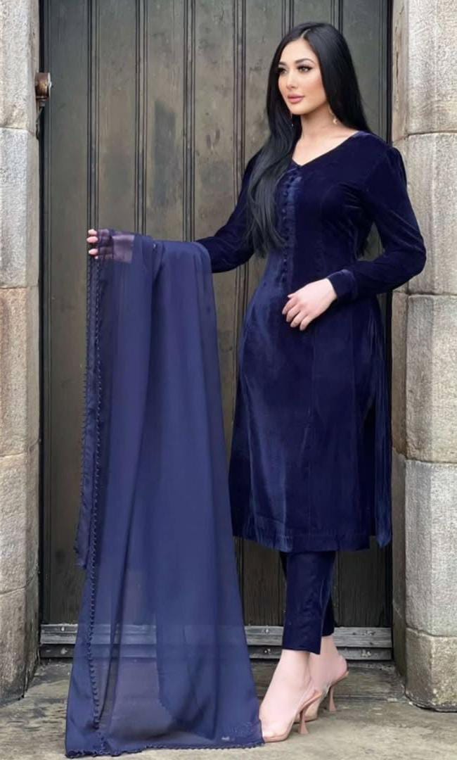 RADIANT WINTER VELVET SET