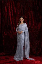 Moonlight Fabric Saree with Elegant look