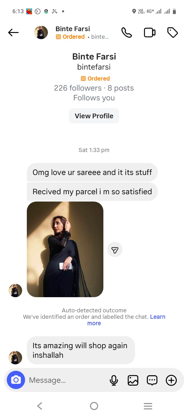 Customer review