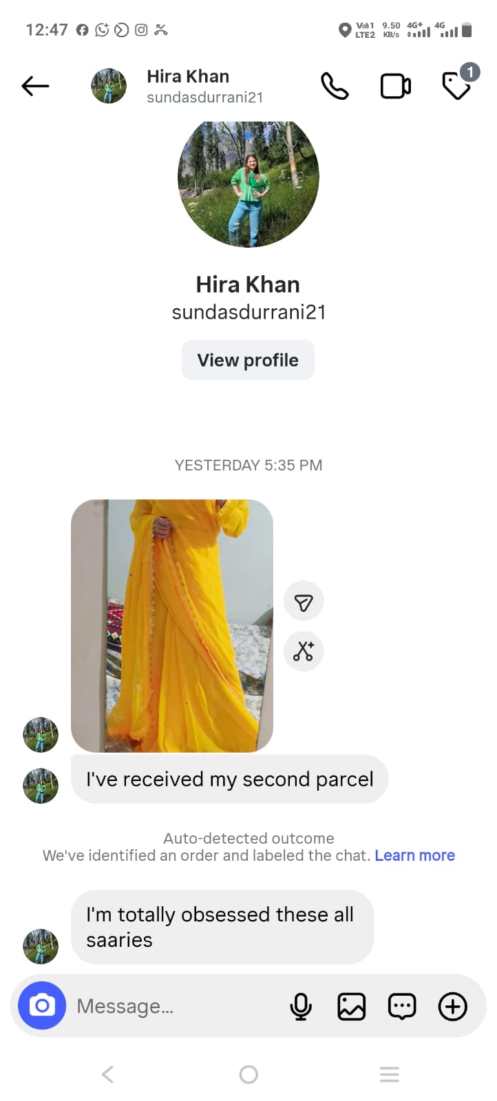 Customer review