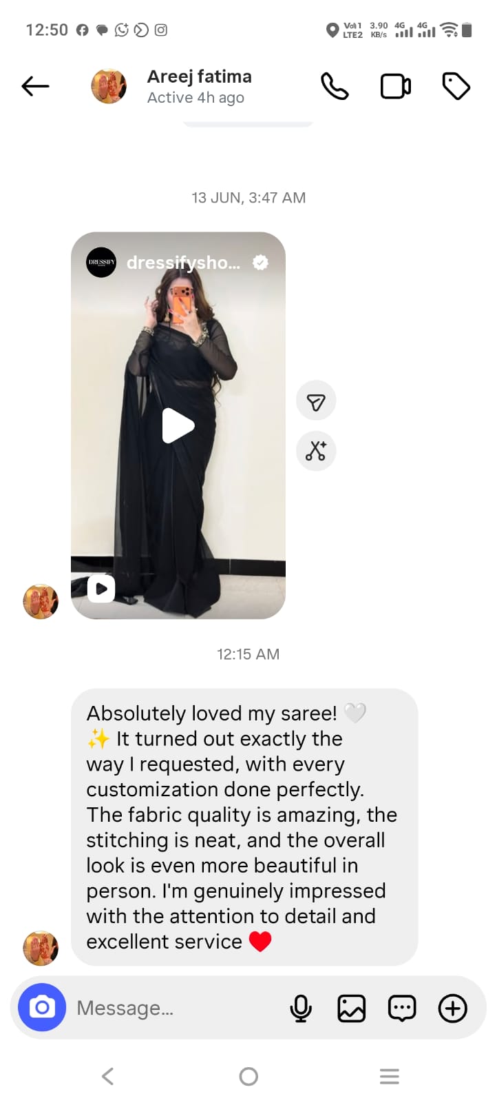 Customer review