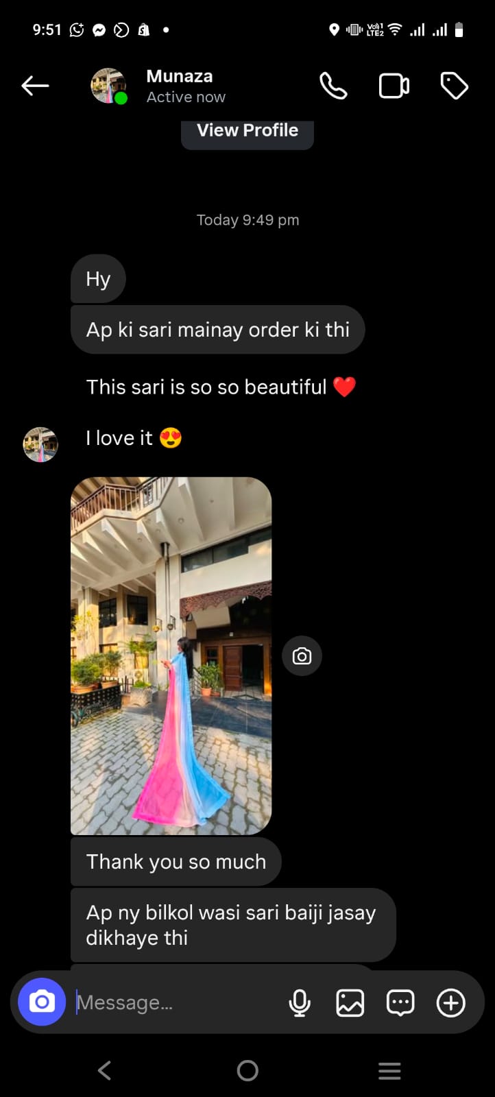 Customer review
