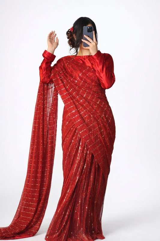 Moonlight Saree with Elegant look