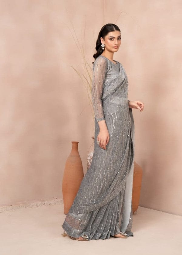 Midnight Eclipse Saree