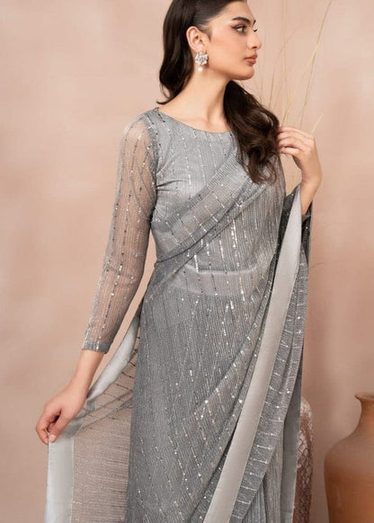 Midnight Eclipse Saree